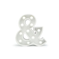 SÍMBOLO LUMINOSO MY TYPE AMPERSAND